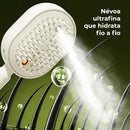 GlowMist - Escova de Névoa Hidratante Que Transforma Cabelo Seco e Com Frizz em Fios de Seda Enquanto Você Penteia (Oferta Exclusiva)