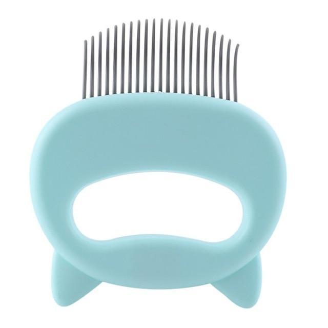 Escova 2 em 1 Para Gatos - Remove Pelos e Massagea