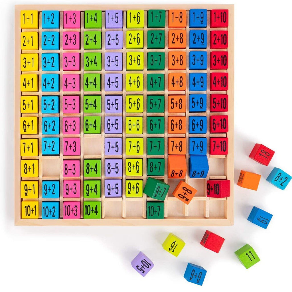 Brinquedo Educativo Matemática Caixa Da Tabuada Completa